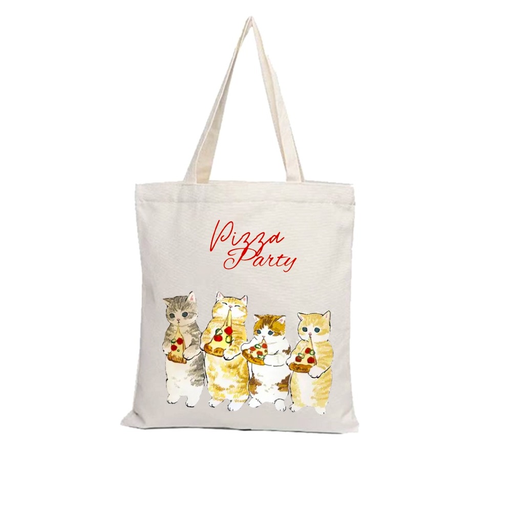 Pizza Party Tote Bag